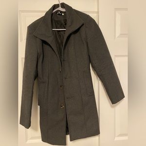 Silk coat, grey